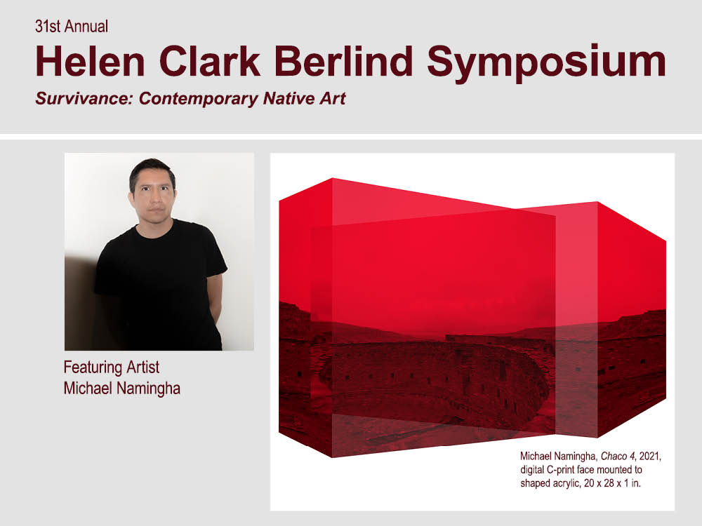 2023 Helen Clark Berlind Symposium featuring artist Michael Namingha